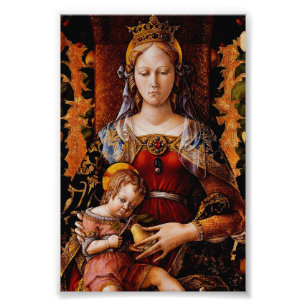 Foto La Madonna della Candeletta Carlo Crivelli Arte