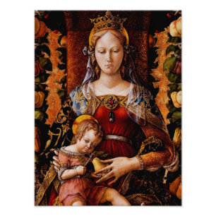 Foto La Madonna della Candeletta Carlo Crivelli Arte