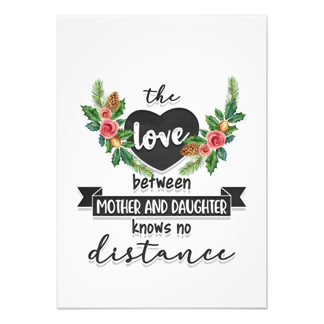 Foto La Madre Regala El Amor Entre La Madre Y La Hija (Frente)