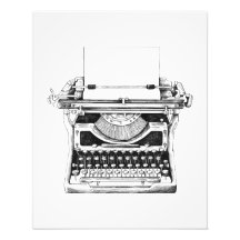 La Máquina de Escribir Antigua