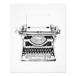 Foto La Máquina de Escribir Antigua
