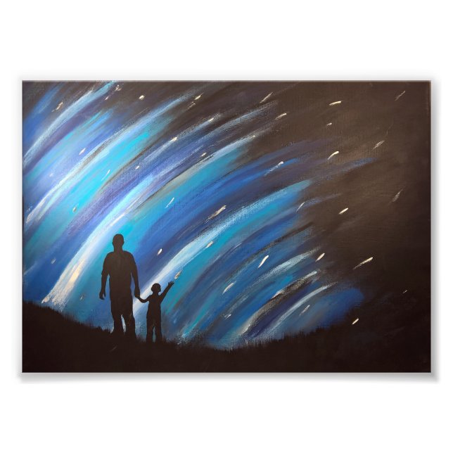 Foto La maravilla de la paternidad 5x7 Imprimir (Frente)