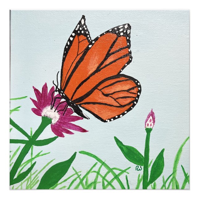 Foto La mariposa monarca (Frente)