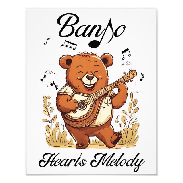 Foto La melodía del corazón del banjo (Frente)