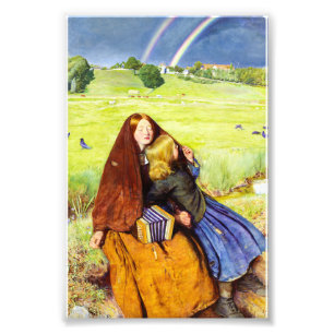 Foto La niña ciega por John Everett Millais