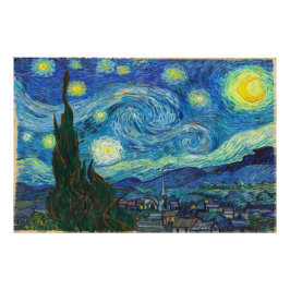 Foto La noche estrellada de Vincent van Gogh