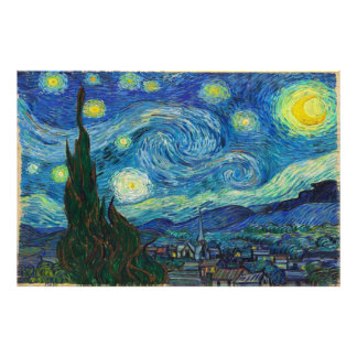 Foto La noche estrellada de Vincent van Gogh