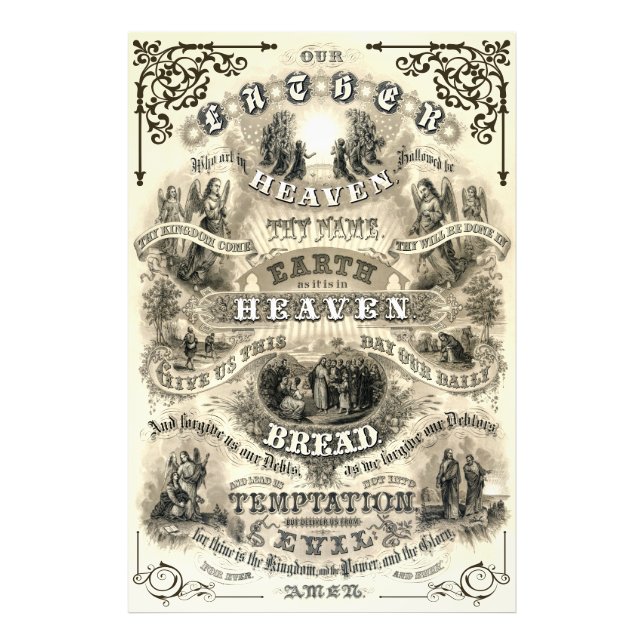 Foto La ORACIÓN del SEÑOR según Jesús 1876 (Frente)
