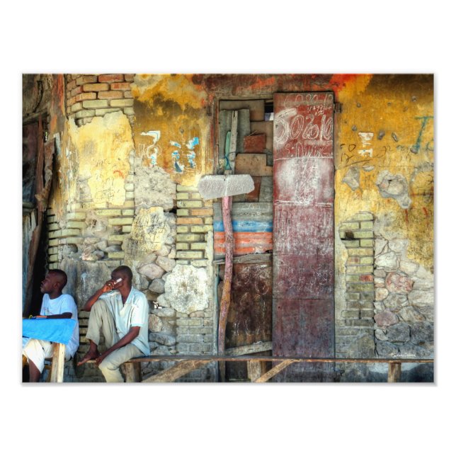 Foto La pared colorida (Frente)