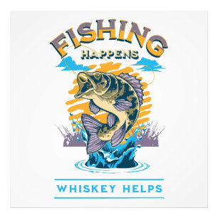 Foto La pesca sucede. ¡El whisky ayuda!