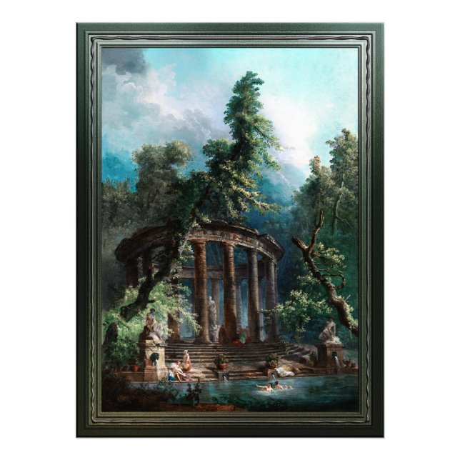Foto La piscina de baño de Hubert Robert 2ª edición (Frente)