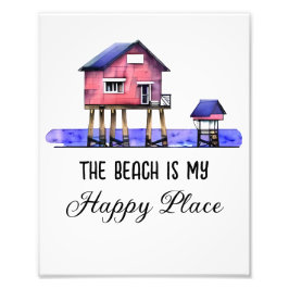 Foto La playa es mi lugar feliz