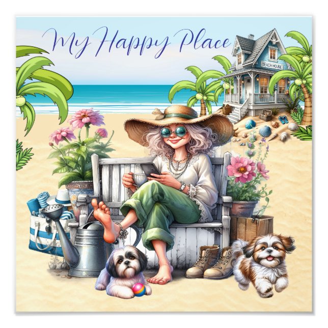 Foto La playa - Mi lugar feliz (Frente)