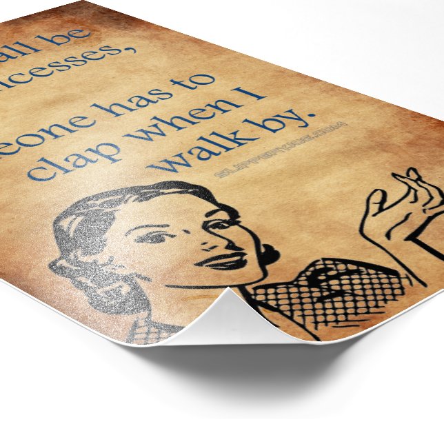 Foto La princesa de SlipperyJoe aplaude caminar diverti (Esquina)