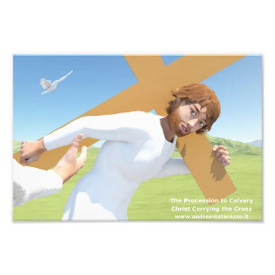 Foto La procesión para el Cristo del Calvario que lleva