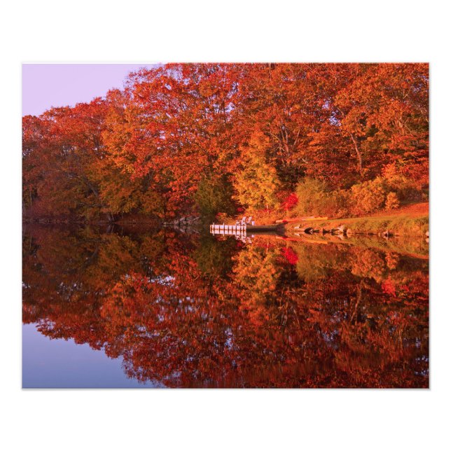 Foto La reflexión del otoño (Frente)