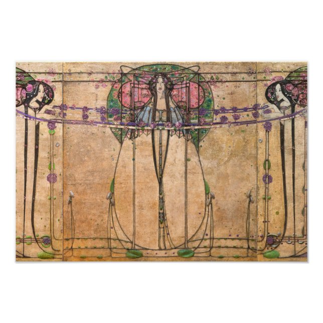 Foto La Reina de Mayo por Margaret Macdonald Mackintosh (Frente)