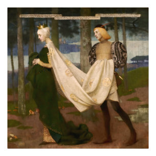 Foto La Reina y el Paje de Marianne Stokes