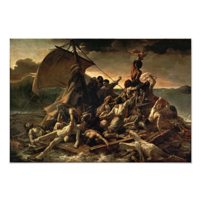 Foto La ruidosa de la Medusa - Théodore Géricault (Frente)