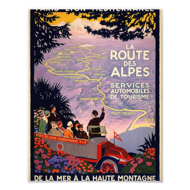 Foto La ruta de los alpes (Frente)