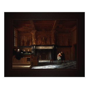 Foto La Sala Del Tribunal De Burgt Vrije, En Brujas