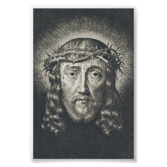 Foto La Santa Cara coronada de espinas (Frente)