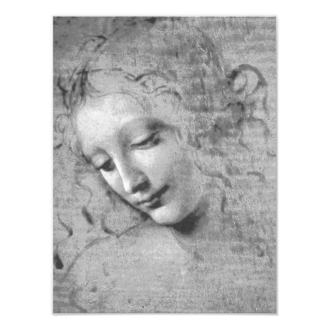 Foto La Scapigliata de Leonardo da Vinci (Frente)