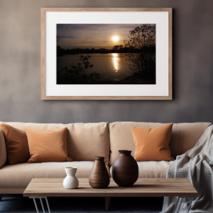 Foto La Serenidad Dorada: El abrazo de la puesta del so