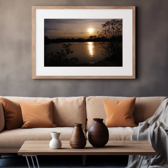 Foto La Serenidad Dorada: El abrazo de la puesta del so (Subido por el creador)