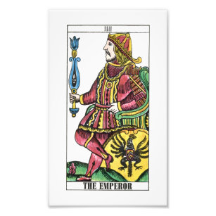 Foto La tarjeta Tarot del emperador