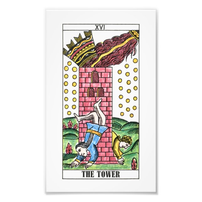 Foto La tarjeta Tower Tarot (Frente)