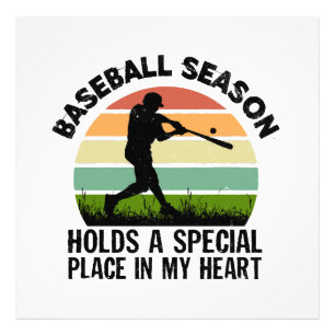 Foto la temporada de béisbol ocupa un lugar especial en