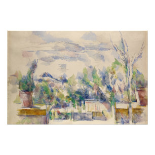 Foto La Terraza del Jardín en Les Lauves, Cezanne