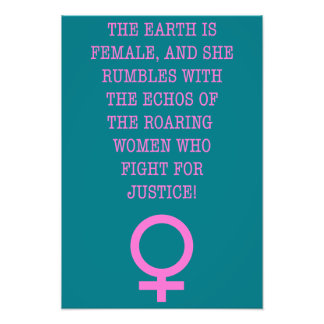 Foto La Tierra es hembra