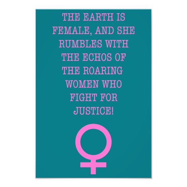 Foto La Tierra es hembra (Frente)