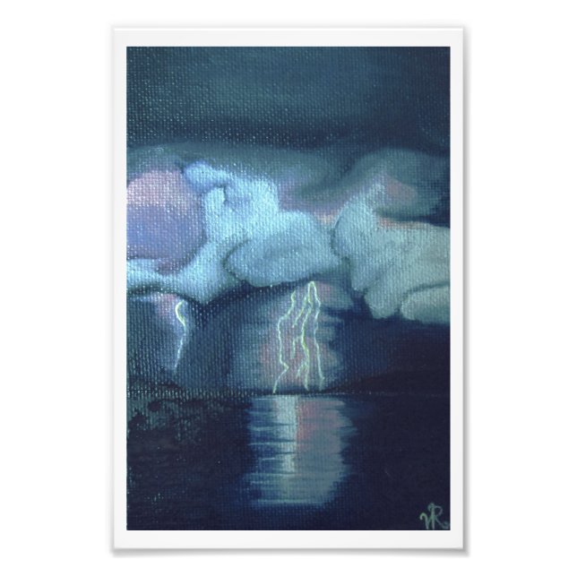 Foto La tormenta (Frente)