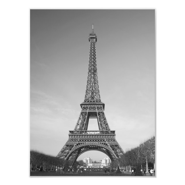 Foto La Torre Eiffel en París, Francia (Frente)