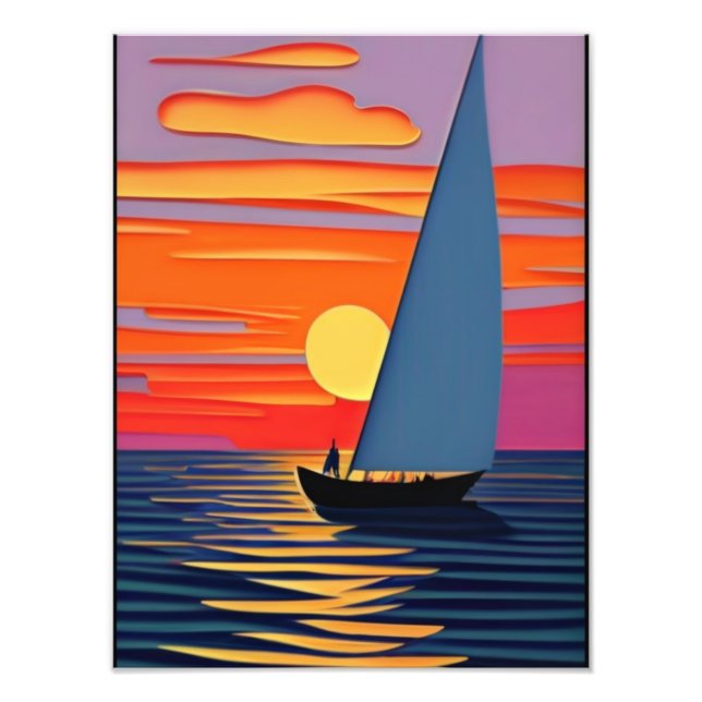 Foto La tranquilidad del mar abierto (Frente)