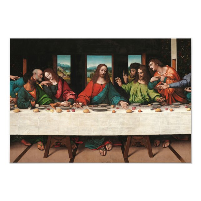Foto La última cena, 1515-1520 por Giampietrino (Frente)