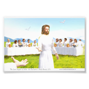 Foto La Última Cena de Jesús - Eucaristía