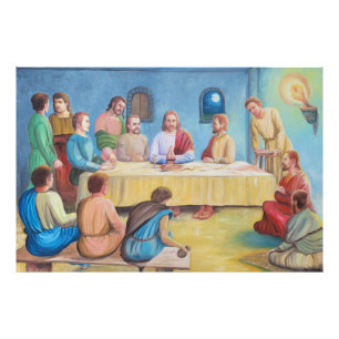 Foto La Última Cena: Jesús y los Discípulos