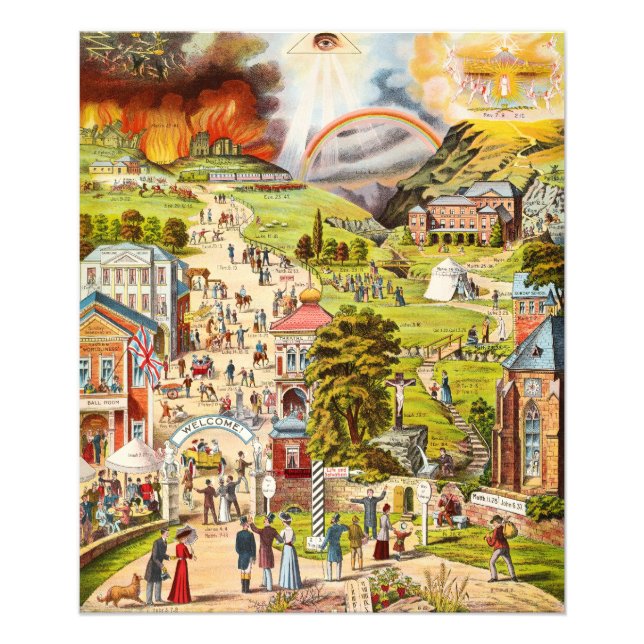 Foto La vía amplia y estrecha del británico SChool (Frente)