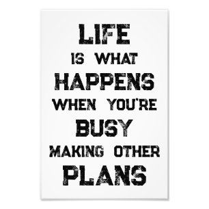 Foto La Vida Es... Cita motivacional divertida