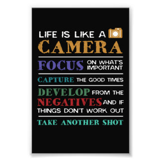 Foto La Vida Es Como Un Fotógrafo De Cámara