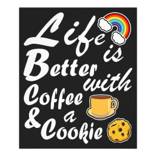 Foto La Vida Es Mejor Con El Café Y Una Coca