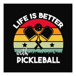 Foto La vida es mejor con Pickleball