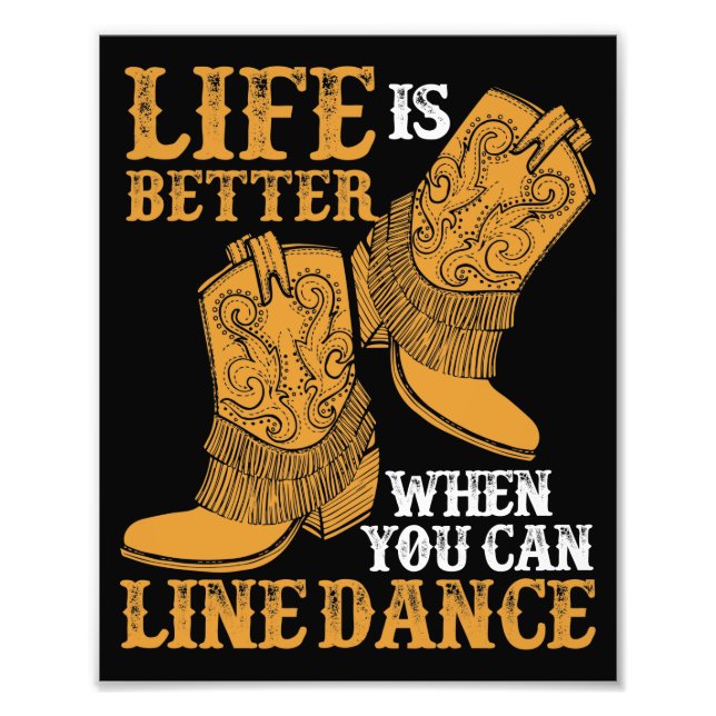 Foto La vida es mejor cuando puedes alinear danza (Frente)