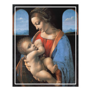 Foto La Virgen María Amamantando al Niño Cristo-324