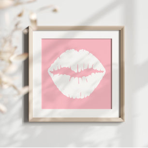 Foto Labios rosados y blancos