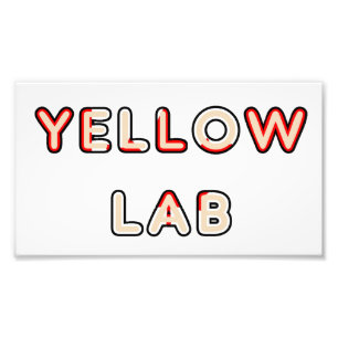 Foto laboratorio amarillo Bandera canadiense en nombre